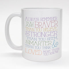 11oz. Coffee Mug with inspirational 