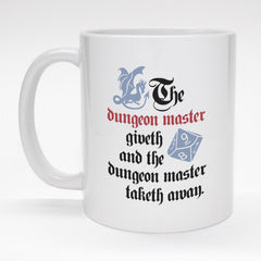 Dungeon Master RPG and DnD Coffee Mug