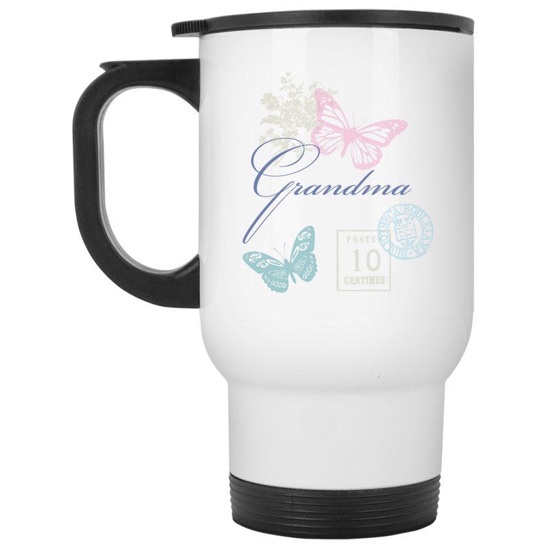 11 oz. coffee mug with pretty vintage design - Grandma.