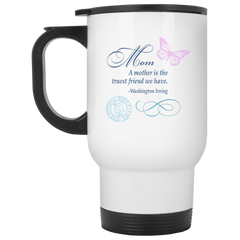 11 oz. coffee mug with pretty vintage design - Mother.