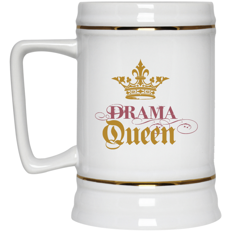 11 oz. coffee mug with crown - Drama Queen.