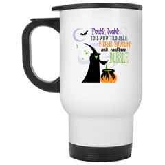 11 oz. mug with witch and Shakespeare quote - Double, double...