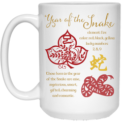 Chinese Year of the Snake coffee mug