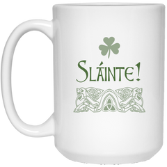 Slainte!  Irish Gaelic for Here's to your health Beer Stein