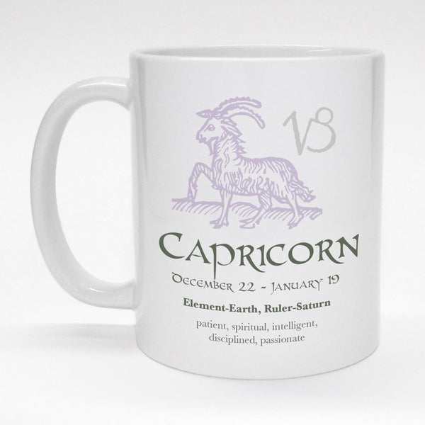 Capricorn Horoscope Mug | Zodiac & Astrology Gifts