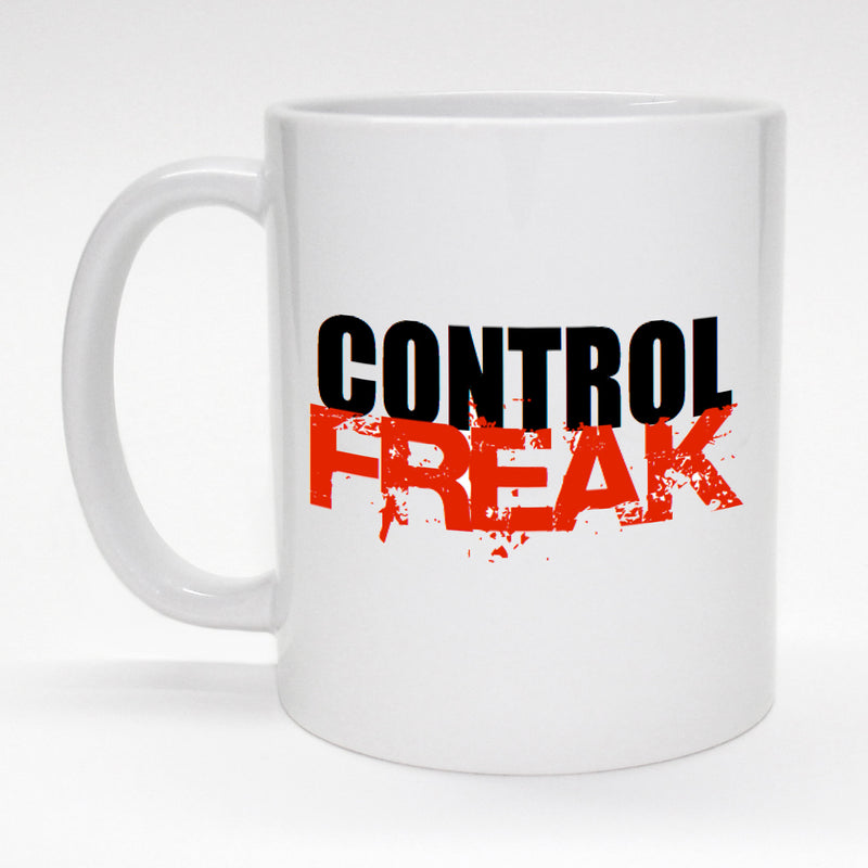 11 oz. workplace coffee mug - Control Freak.
