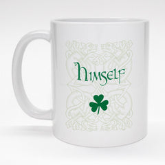 11 oz. coffee mug with Celtic/Irish design - Himself.