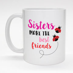 Cute ladybug design coffee mug - Sister