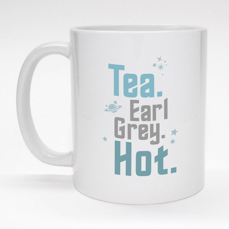 Star Trek inspired coffee mug - Tea, Earl Gray, Hot