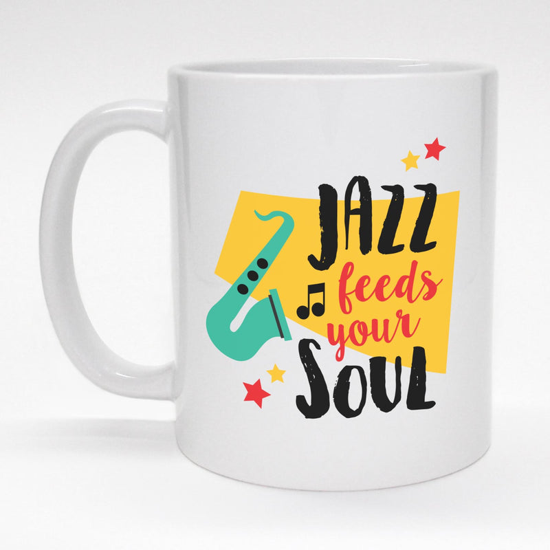 Jazz Feeds Your Soul - Musician Mug