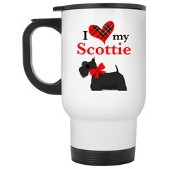 11 oz. coffee mug - I love my Scottie.