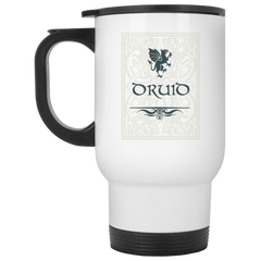 11 oz. coffee mug with celtic design and dragon - Druid.