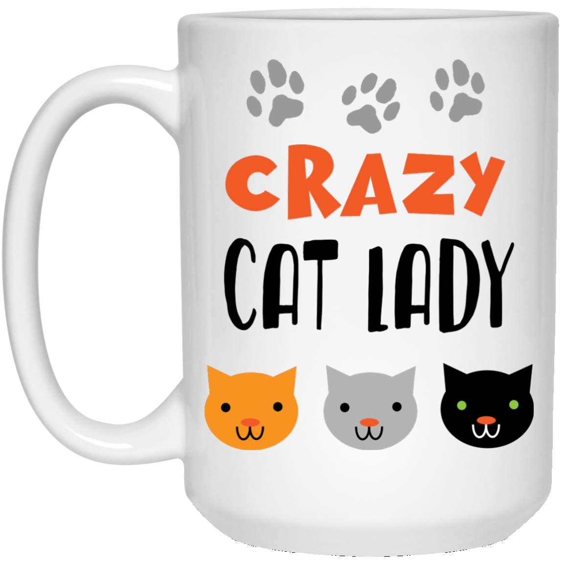 Crazy Cat Lady Flasque Acier Inoxydable 177 Ml | Manchon Cuir Synthétique Marron | Gravure Pattes De Chat | Cadeau Original