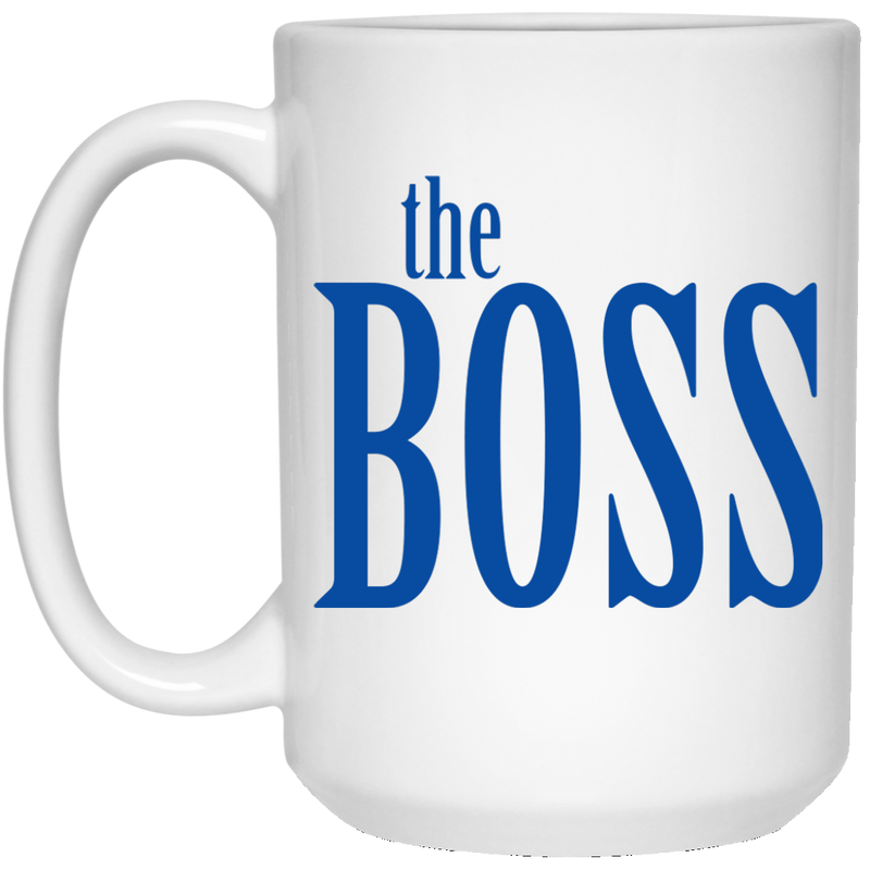 11 oz. workplace coffee mug - the Boss. 