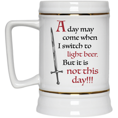 A Day May Come...Not This Day - LoTR Tolkien Beer Stein