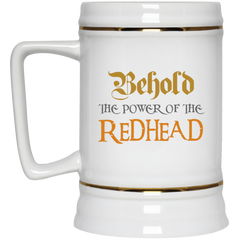 11oz. mug - Behold the Redhead.