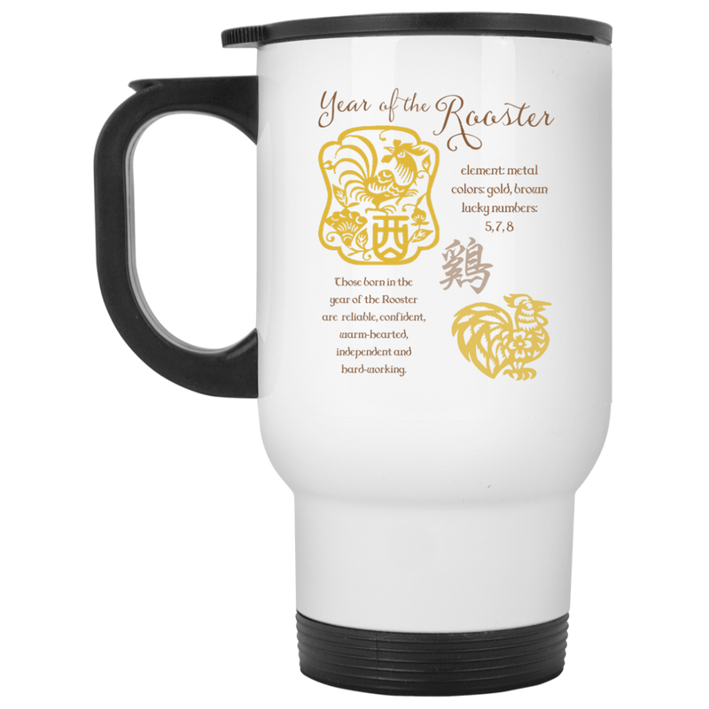Chinese Year of the Rooster coffee mug