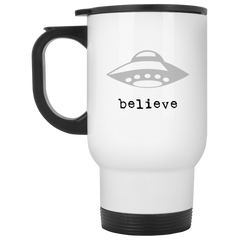 11 oz. mug with UFO design - Believe.