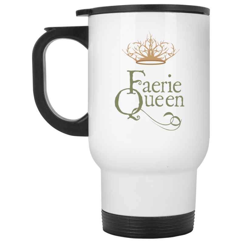 11 oz. coffee mug with fantasy crown - Faerie Queen.