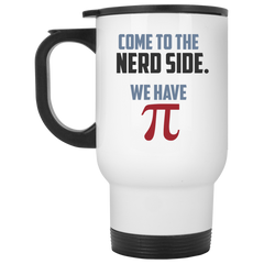11 oz. coffee mug - Come to the nerd side. We have pi.