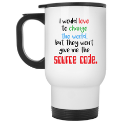 Funny computer coffee mug - Source Code