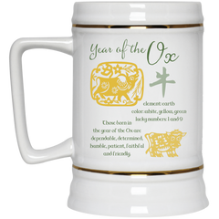 Chinese Year of the Ox coffee mug