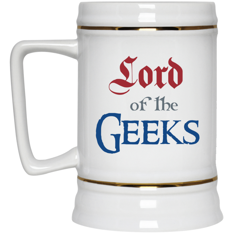 11 oz. coffee mug - Lord of the Geeks.