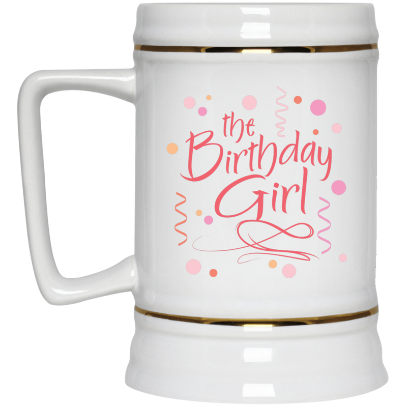 11 oz coffee mug - the birthday girl.