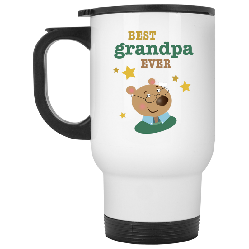 11 oz. coffee mug with bear cartoon - best Grandpa ever.