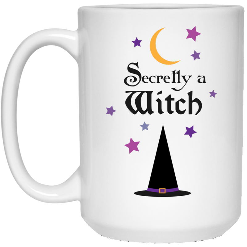 Coffee mug with witches hat - Secretly a witch