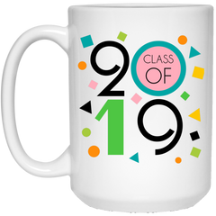 11 oz. graduation coffee mug  - Class of 2019.