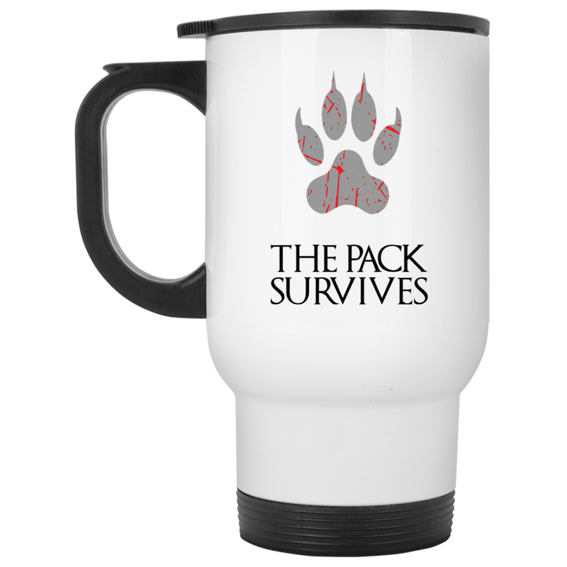 Game of Thrones inspired coffee mug - The pack survives