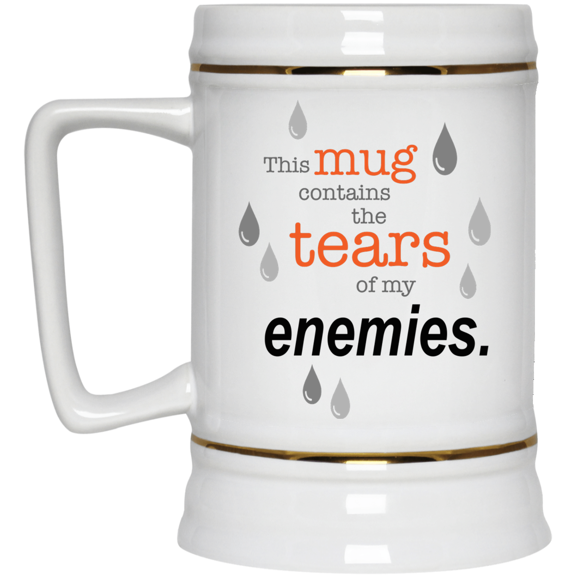 Tazza da caffè divertente e inappropriata - Blood of my enemies Tazza da caffè divertente e inappropriata - Blood of my enemies