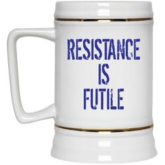 Funny 11 oz. coffee mug - Resistance is Futile