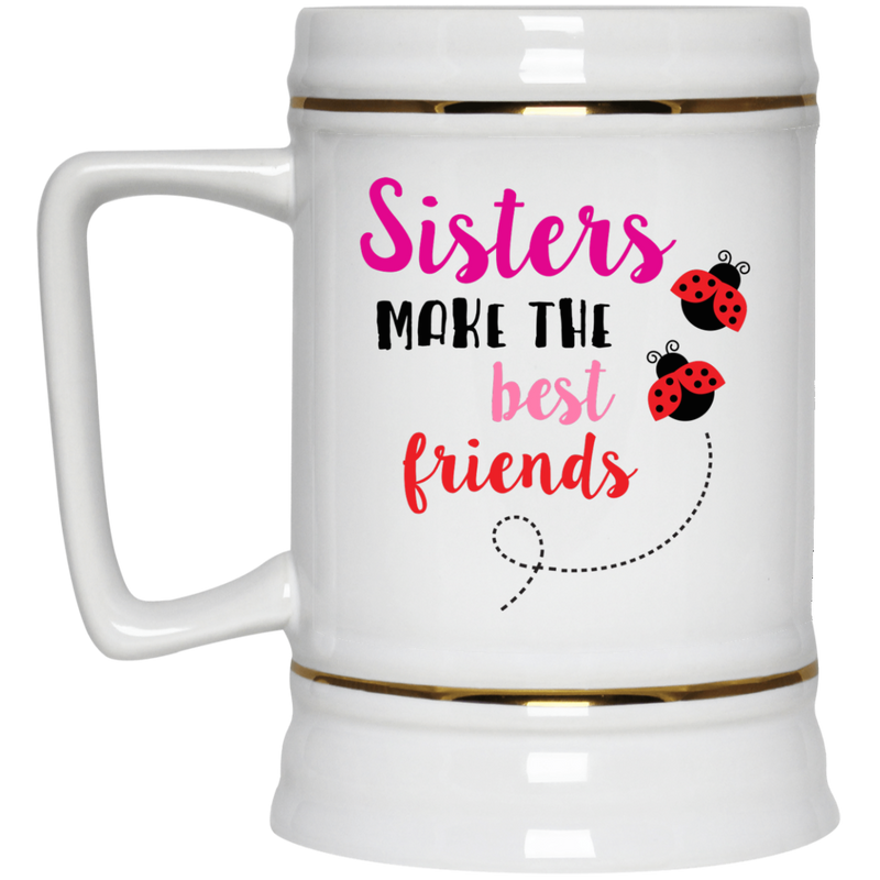 Cute ladybug design coffee mug - Sister