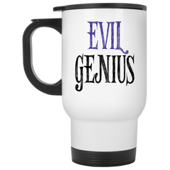 11 oz. funny coffee mug - Evil Genius.