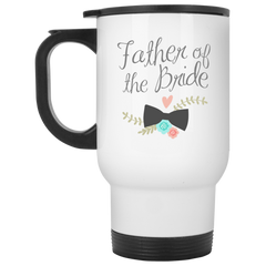 11 oz. coffee mug with wedding design - Father of the Bride.