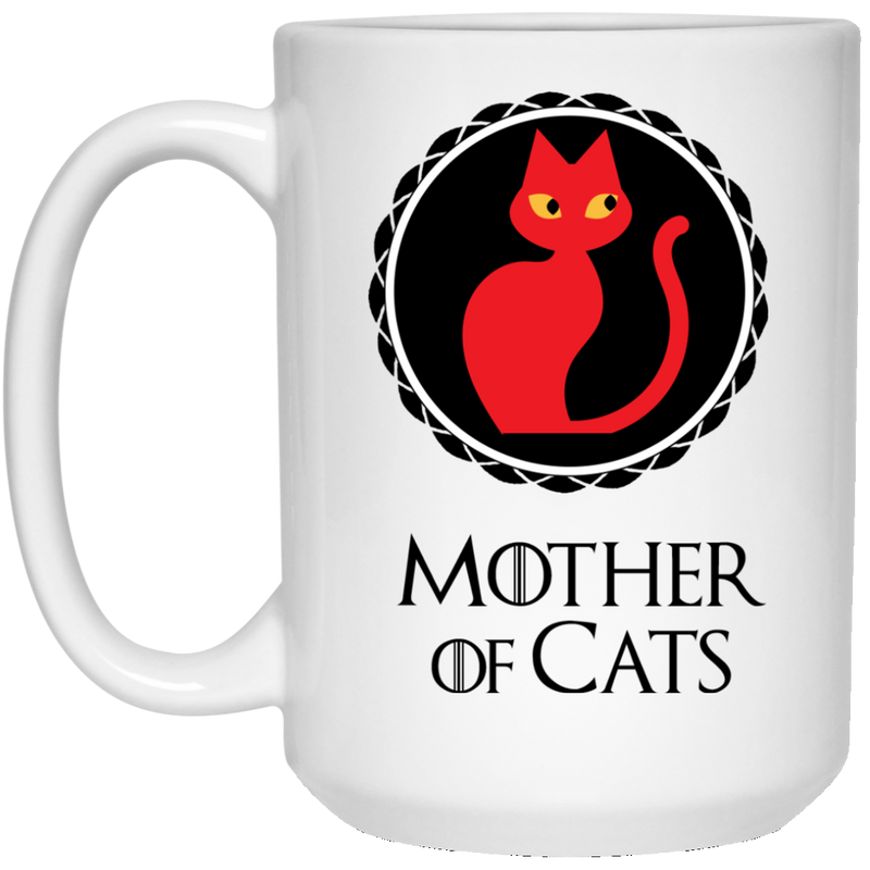 Game of Thrones inspired coffee mug - Mother of Cats.