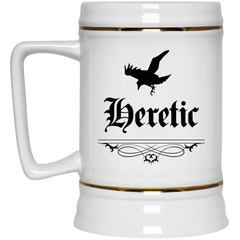 11 oz. coffee mug with raven design - Heretic.