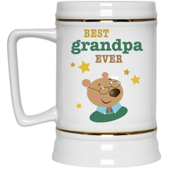 11 oz. coffee mug with bear cartoon - best Grandpa ever.