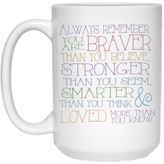 11oz. Coffee Mug with inspirational 