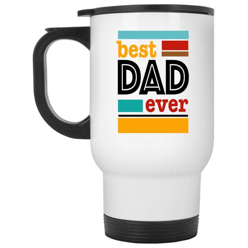 11 oz. colorful coffee mug - best Dad ever.