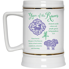 Chinese Year of the Ram coffee mug