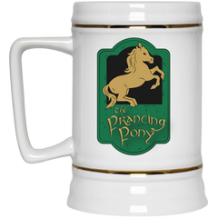 11 oz. mug with Lord of the Rings inspired design - Prancing Pony