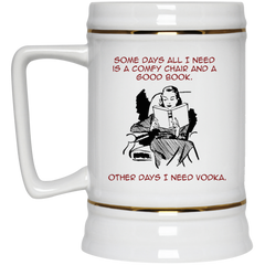 Funny coffee mug - Some days I need vodka.
