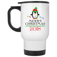 Cute penguin mug - Merry Christmas 2018.