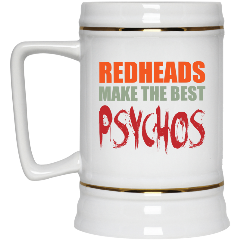 Funny mug - Redheads Make the Best Psychos