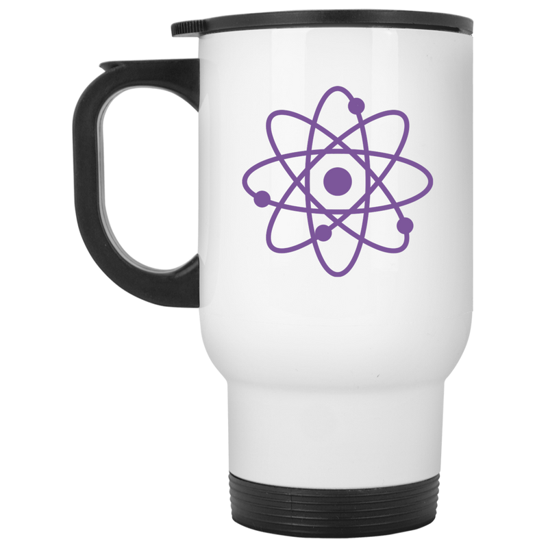 11oz. coffee mug with full color atom design.