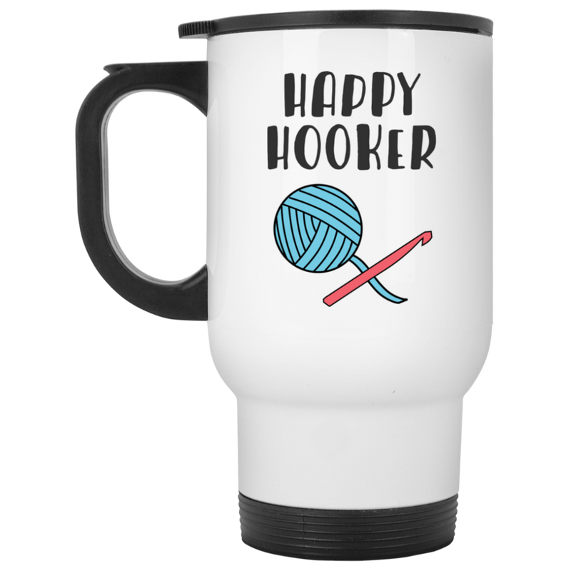 Happy Hooker - Knitting Hobby Coffee Mug