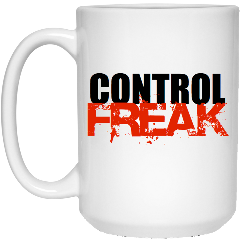 11 oz. workplace coffee mug - Control Freak.